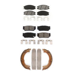 Transit Auto KSN-100663 Disc Brake Pad for 2003-2009 Kia Sorento - Front and Rear