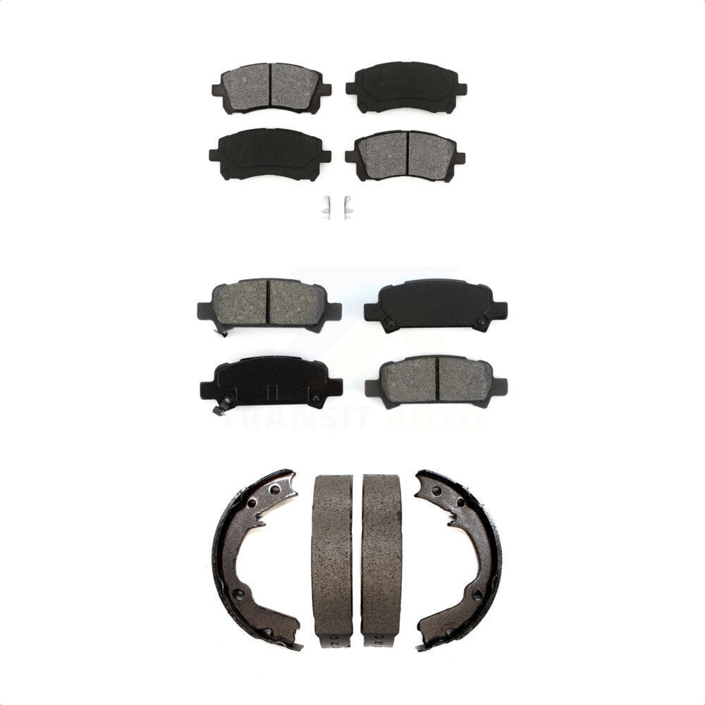 Transit Auto KSN-100667 Disc Brake Pad for 1998-2002 Subaru Impreza, Subaru Legacy, Subaru Forester - Front and Rear