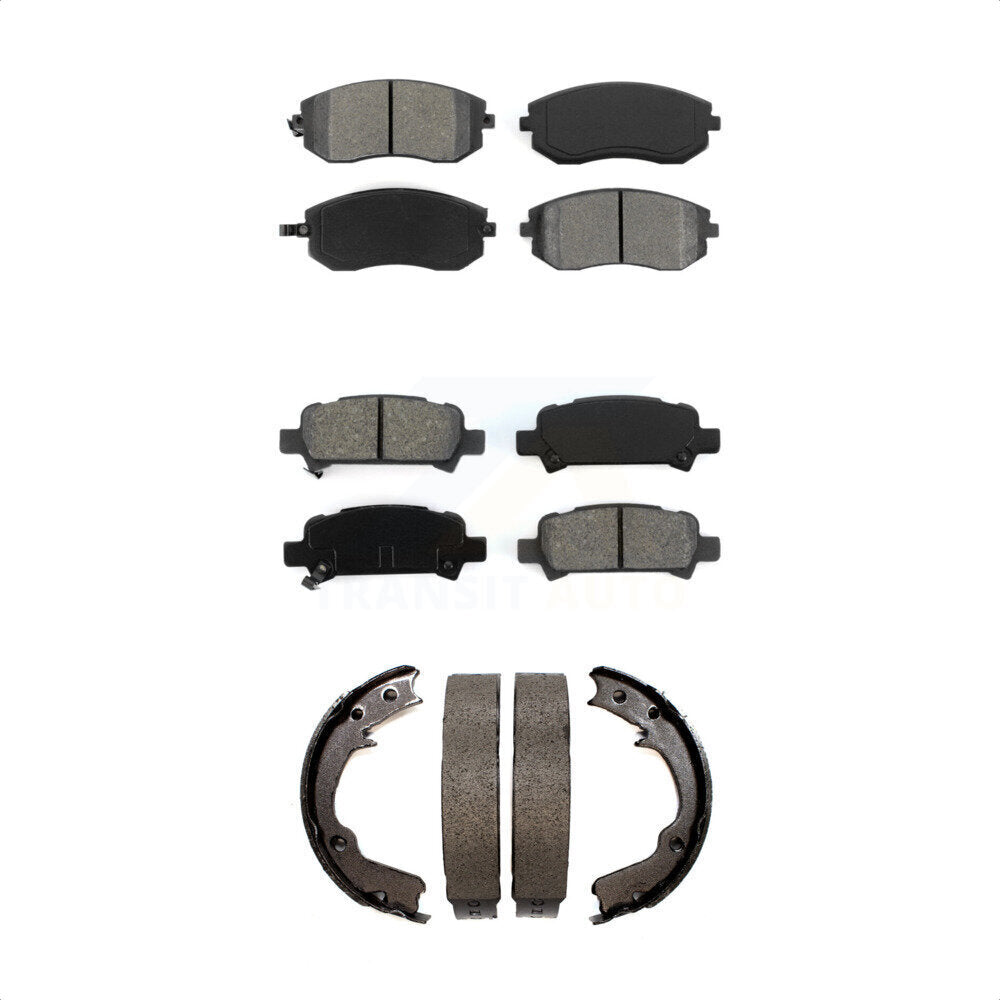 Transit Auto KSN-100668 Disc Brake Pad for 2002-2003 Subaru Forester, Subaru Impreza - Front and Rear
