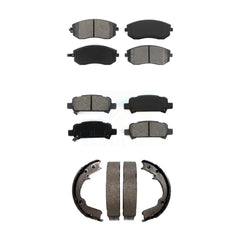 Transit Auto KSN-100668 Disc Brake Pad for 2002-2003 Subaru Forester, Subaru Impreza - Front and Rear