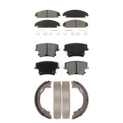 Transit Auto KSN-100671 Disc Brake Pad for 2005-2021 Dodge Charger, Dodge Challenger and More - Front and Rear
