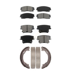 Transit Auto KSN-100672 Disc Brake Pad for 2005-2021 Dodge Charger, Dodge Challenger and More - Front and Rear