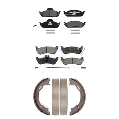 Transit Auto KSN-100673 Disc Brake Pad for 1998-2005 Mercedes-Benz ML350, Mercedes-Benz ML320, Mercedes-Benz ML430 - Front and Rear