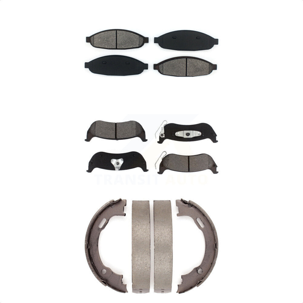 Transit Auto KSN-100674 Disc Brake Pad for 2004-2008 Chrysler Pacifica - Front and Rear
