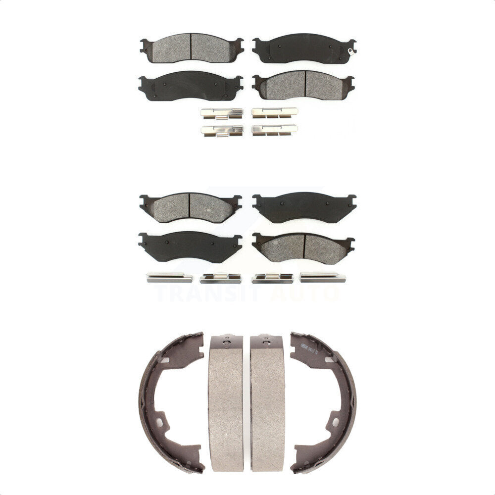 Transit Auto KSN-100679 Disc Brake Pad for 2006-2008 Dodge Ram 1500, Dodge Ram 2500, Dodge Ram 3500 - Front and Rear
