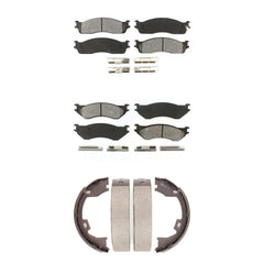 Transit Auto KSN-100679 Disc Brake Pad for 2006-2008 Dodge Ram 1500, Dodge Ram 2500, Dodge Ram 3500 - Front and Rear