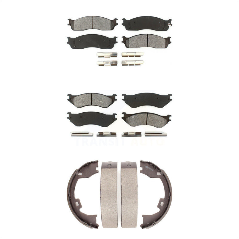 Transit Auto KSN-100679 Disc Brake Pad for 2006-2008 Dodge Ram 1500, Dodge Ram 2500, Dodge Ram 3500 - Front and Rear
