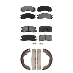 Transit Auto KSN-100683 Disc Brake Pad for 2009-2014 Mitsubishi Lancer - Front and Rear