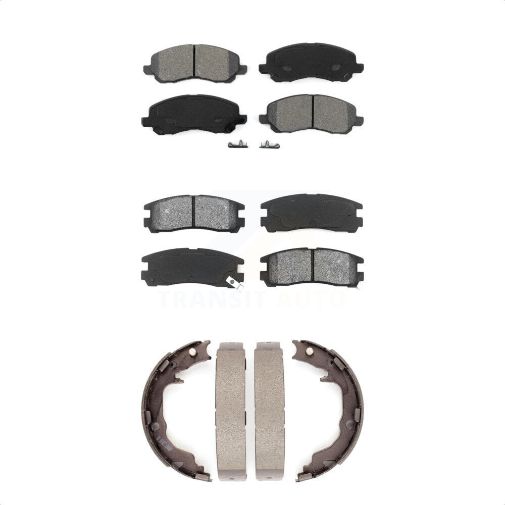 Transit Auto KSN-100684 Disc Brake Pad for 2004-2012 Mitsubishi Galant, Mitsubishi Eclipse - Front and Rear