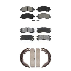 Transit Auto KSN-100684 Disc Brake Pad for 2004-2012 Mitsubishi Galant, Mitsubishi Eclipse - Front and Rear