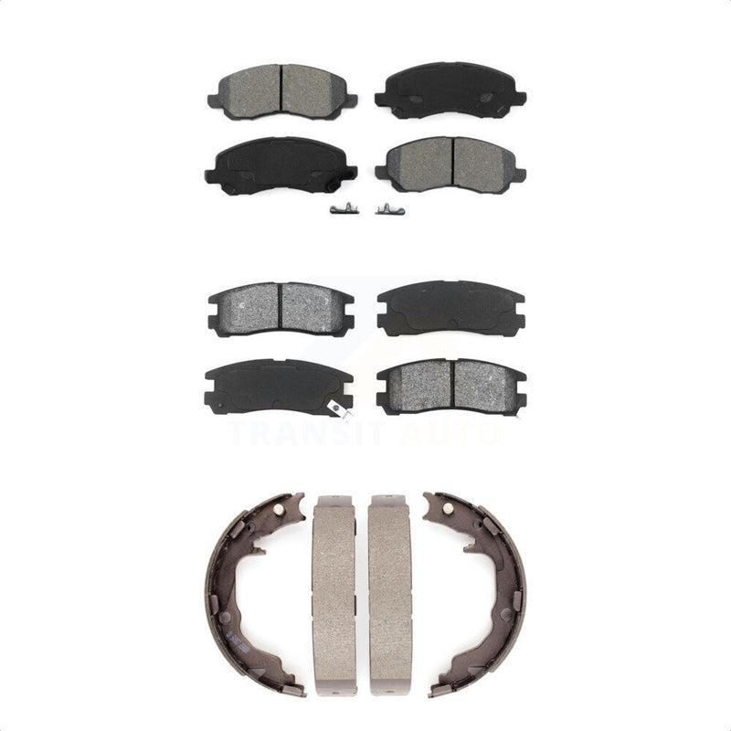 Transit Auto KSN-100684 Disc Brake Pad for 2004-2012 Mitsubishi Galant, Mitsubishi Eclipse - Front and Rear