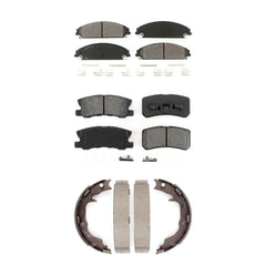 Transit Auto KSN-100685 Disc Brake Pad for 2008-2009 Dodge Caliber - Front and Rear