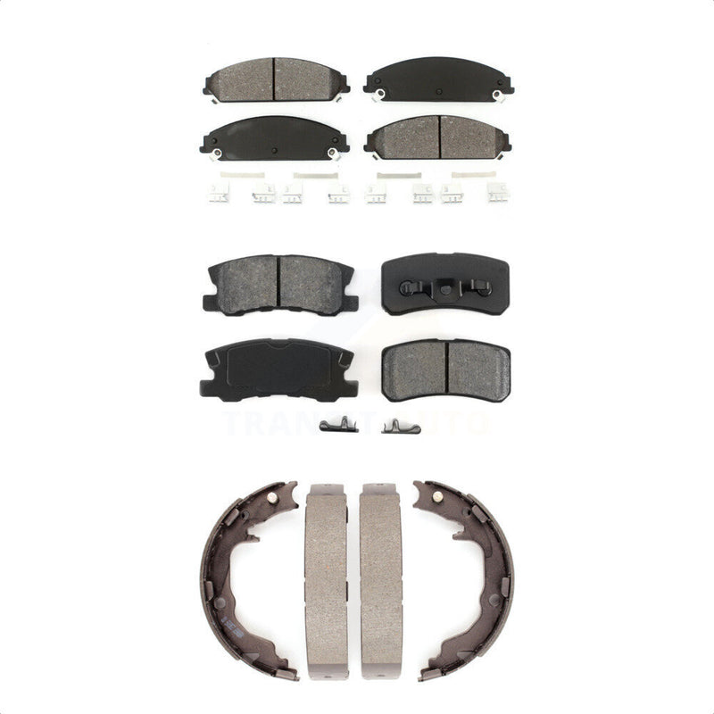 Transit Auto KSN-100685 Disc Brake Pad for 2008-2009 Dodge Caliber - Front and Rear