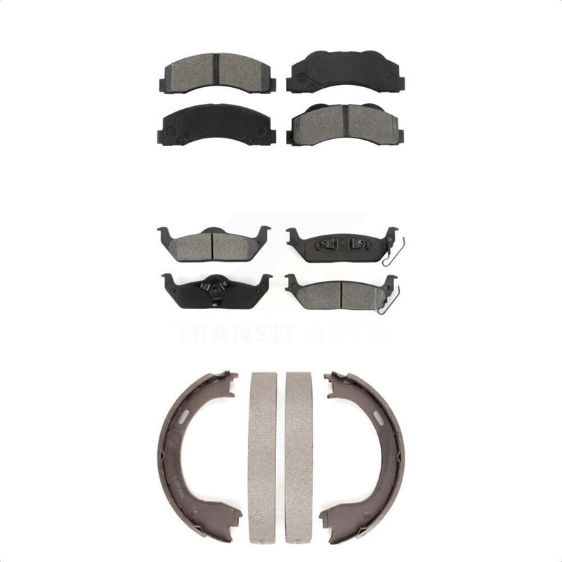 Transit Auto KSN-100686 Disc Brake Pad for 2010-2011 Ford F-150 - Front and Rear