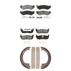 Transit Auto KSN-100688 Disc Brake Pad for 1997-2004 Ford F-150 Heritage, Ford Expedition and More - Front and Rear