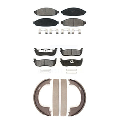 Transit Auto KSN-100690 Disc Brake Pad for 2003-2010 Lincoln Town Car - Front and Rear