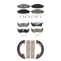 Transit Auto KSN-100691 Disc Brake Pad for 2003-2011 Ford Crown Victoria, Mercury Grand Marquis, Lincoln Town Car - Front and Rear