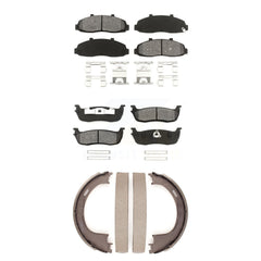 Transit Auto KSN-100693 Disc Brake Pad for 1997-2004 Ford F-150 Heritage, Lincoln Blackwood, Ford F-150 - Front and Rear