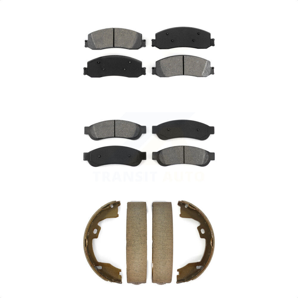 Transit Auto KSN-100695 Disc Brake Pad for 2011-2012 Ford F-250 Super Duty, Ford F-350 Super Duty - Front and Rear