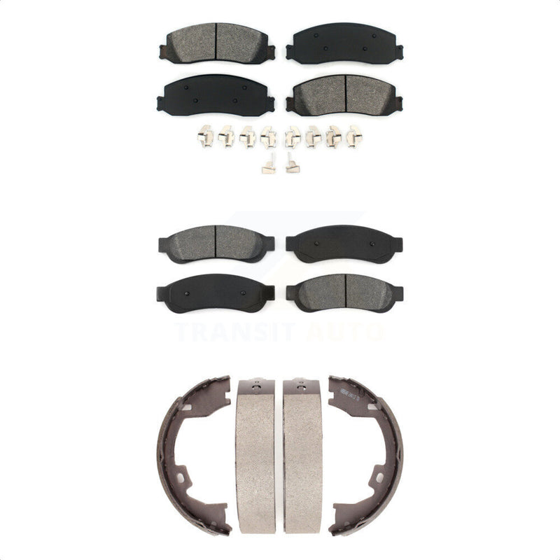 Transit Auto KSN-100696 Disc Brake Pad for 2010-2011 Ford F-350 Super Duty, Ford F-250 Super Duty - Front and Rear