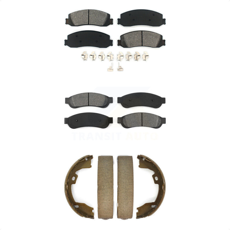 Transit Auto KSN-100697 Disc Brake Pad for 2012 Ford F-250 Super Duty, Ford F-350 Super Duty - Front and Rear