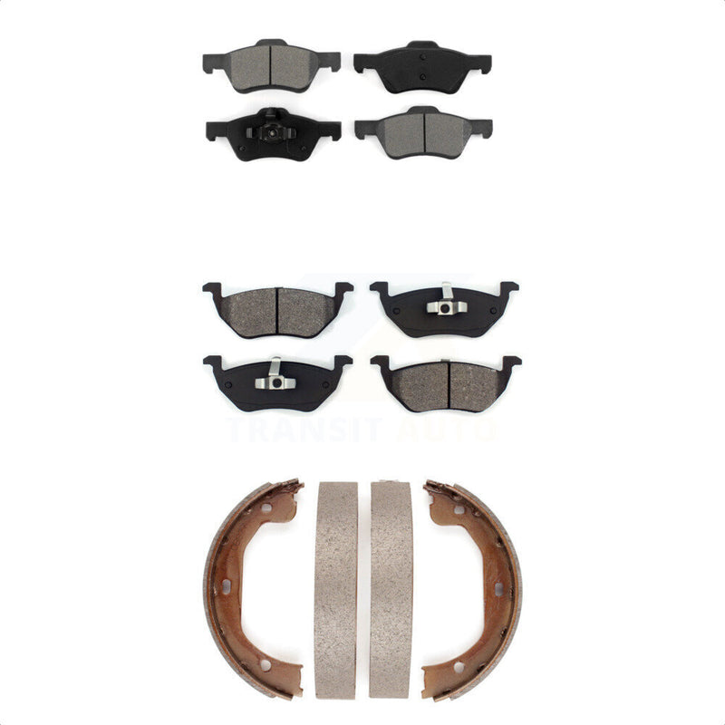 Transit Auto KSN-100698 Disc Brake Pad for 2005-2011 Ford Escape, Mercury Mariner, Mazda Tribute - Front and Rear
