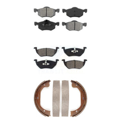 Transit Auto KSN-100699 Disc Brake Pad for 2005-2006 Mazda Tribute - Front and Rear