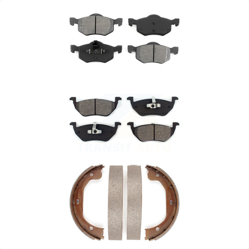 Transit Auto KSN-100699 Disc Brake Pad for 2005-2006 Mazda Tribute - Front and Rear