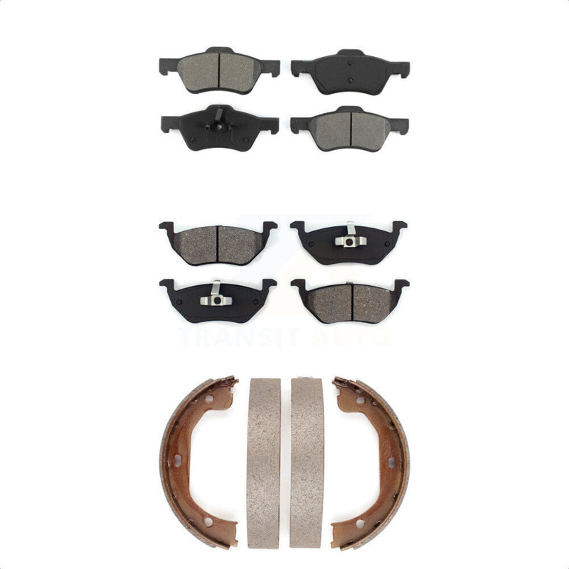 Transit Auto KSN-100700 Disc Brake Pad for 2010-2011 Mercury Mariner, Ford Escape - Front and Rear