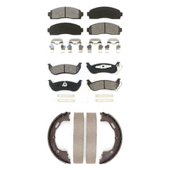 Transit Auto KSN-100701 Disc Brake Pad for 2010-2011 Ford Ranger, Mazda B2300 - Front and Rear