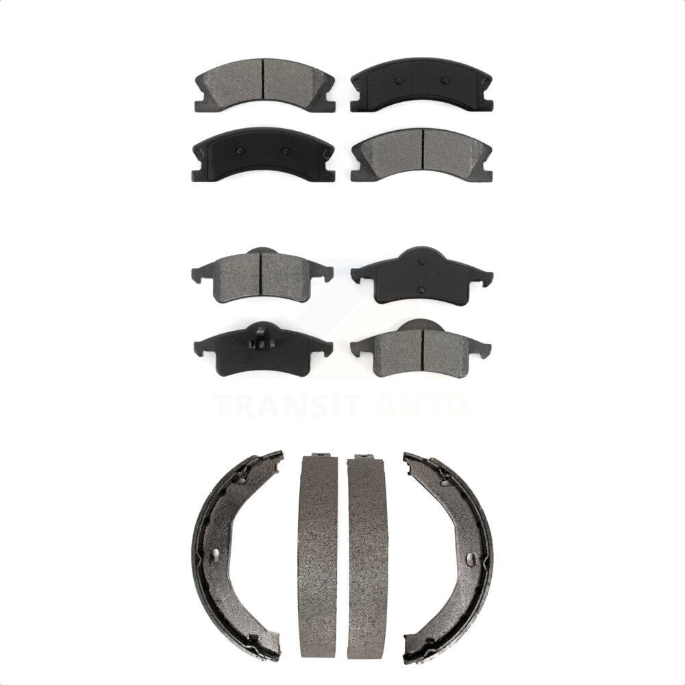 Transit Auto KSN-100704 Disc Brake Pad for 1999-2004 Jeep Grand Cherokee - Front and Rear