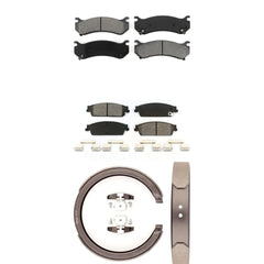 Transit Auto KSN-100713 Disc Brake Pad for 2007 Chevrolet Silverado 1500 - Front and Rear