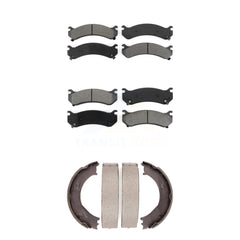 Transit Auto KSN-100715 Disc Brake Pad for 1999-2010 GMC Sierra 3500 HD, Chevrolet Silverado 1500 HD Classic and More - Front and Rear