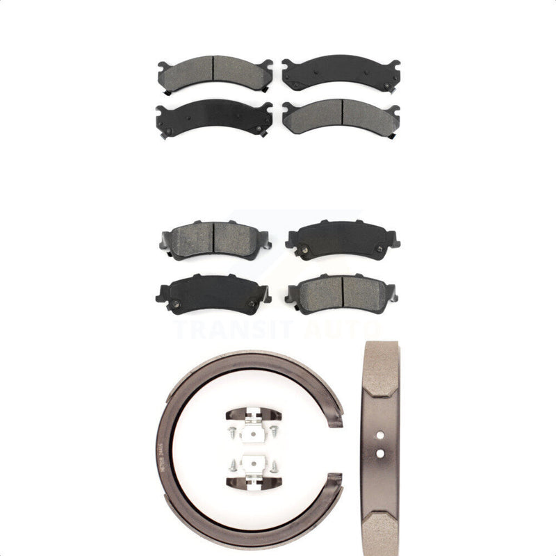 Transit Auto KSN-100717 Disc Brake Pad for 2000-2011 Cadillac DTS, Cadillac DeVille - Front and Rear