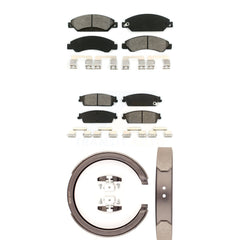 Transit Auto KSN-100719 Disc Brake Pad for 2007 Cadillac Escalade, Cadillac Escalade ESV and More - Front and Rear