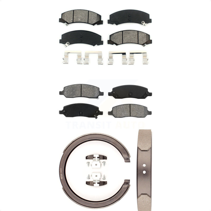 Transit Auto KSN-100722 Disc Brake Pad for 2006-2011 Cadillac DTS - Front and Rear