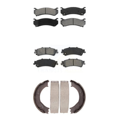 Transit Auto KSN-100729 Disc Brake Pad for 2006 Chevrolet Silverado 1500, GMC Sierra 1500 - Front and Rear
