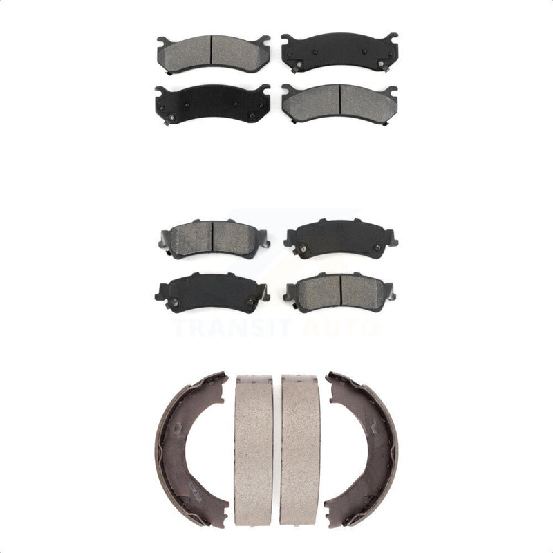 Transit Auto KSN-100729 Disc Brake Pad for 2006 Chevrolet Silverado 1500, GMC Sierra 1500 - Front and Rear