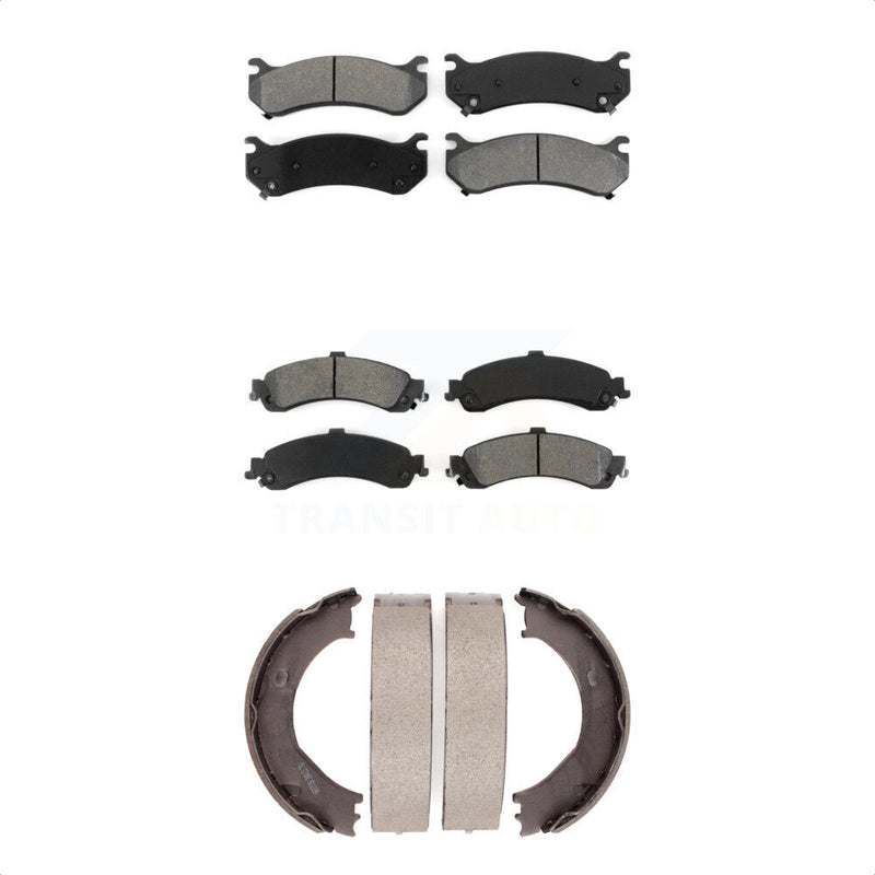 Transit Auto KSN-100730 Disc Brake Pad for 2006 Chevrolet Silverado 1500, GMC Sierra 1500 - Front and Rear