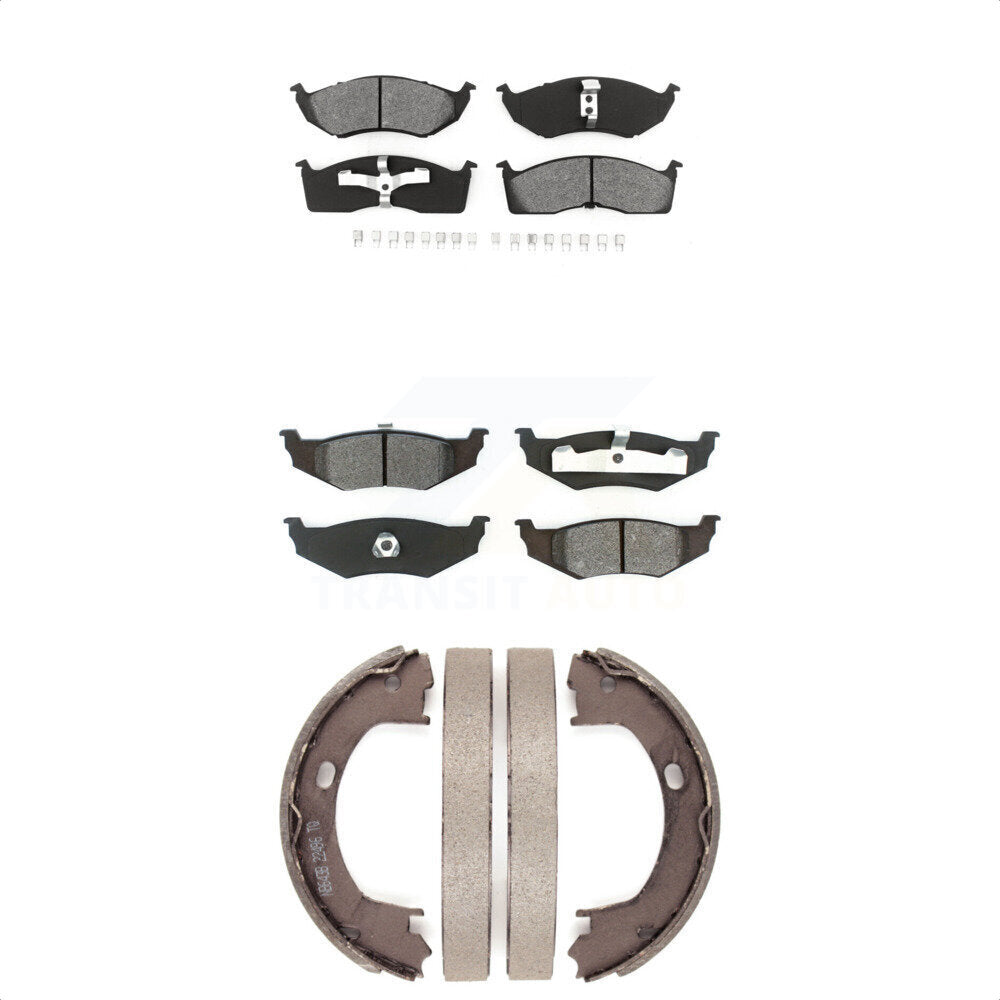 Transit Auto KSN-100732 Disc Brake Pad for 1995-2003 Dodge Neon, Plymouth Neon - Front and Rear