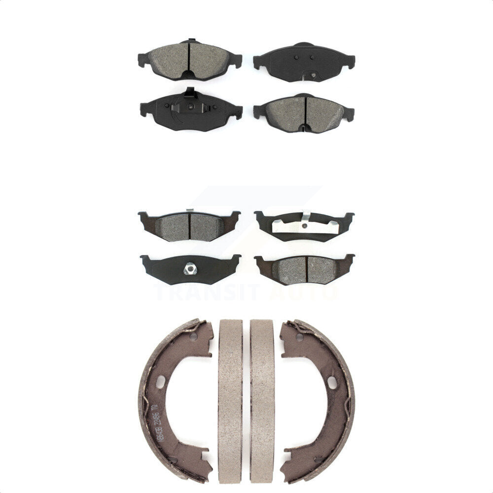 Transit Auto KSN-100733 Disc Brake Pad for 2001-2006 Chrysler Sebring, Dodge Stratus - Front and Rear