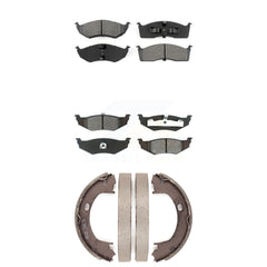 Transit Auto KSN-100734 Disc Brake Pad for 1995-2004 Dodge Intrepid, Chrysler 300M and More - Front and Rear