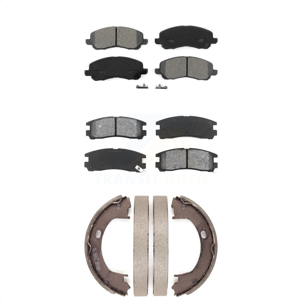 Transit Auto KSN-100735 Disc Brake Pad for 2001-2005 Mitsubishi Eclipse, Dodge Stratus - Front and Rear