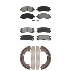 Transit Auto KSN-100735 Disc Brake Pad for 2001-2005 Mitsubishi Eclipse, Dodge Stratus - Front and Rear