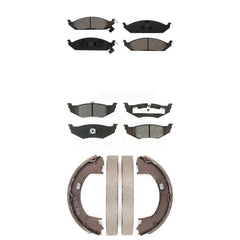 Transit Auto KSN-100736 Disc Brake Pad for 1995-2000 Chrysler Cirrus - Front and Rear