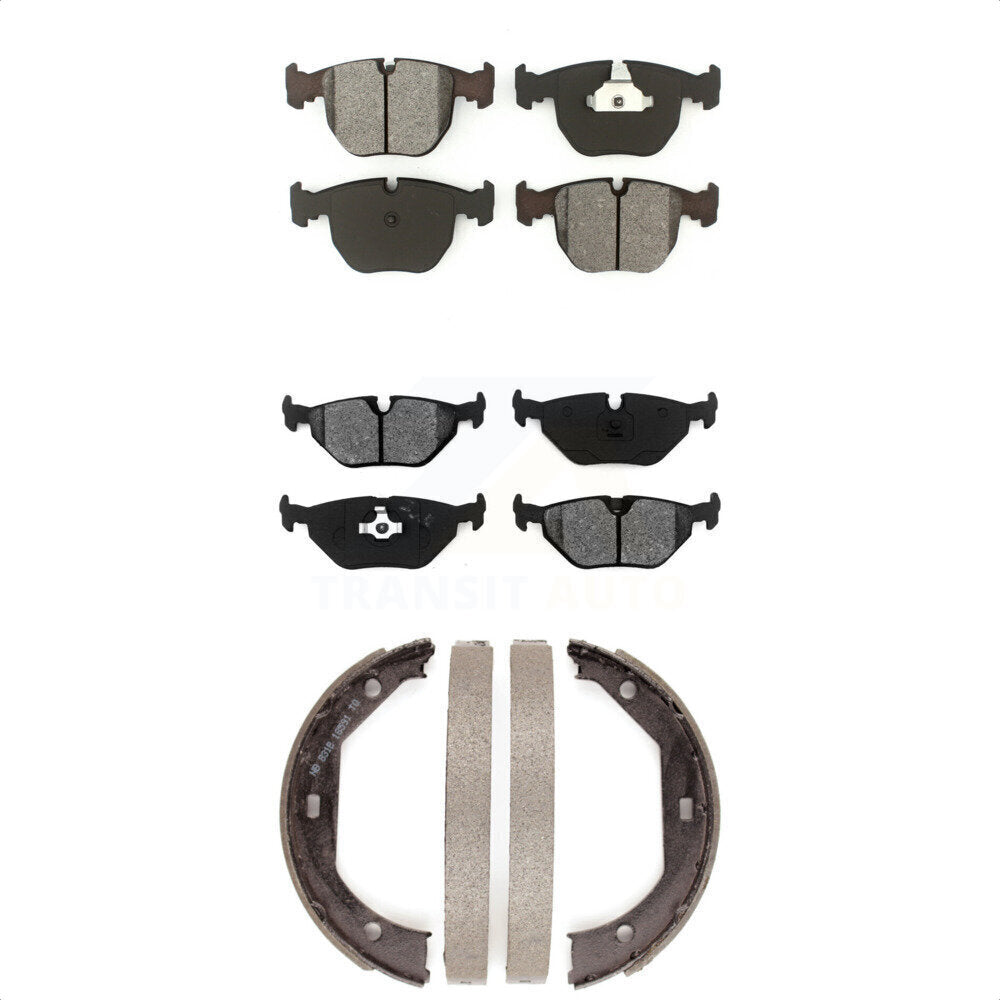 Transit Auto KSN-100737 Disc Brake Pad for 1997-2003 BMW 530i, BMW 540i - Front and Rear