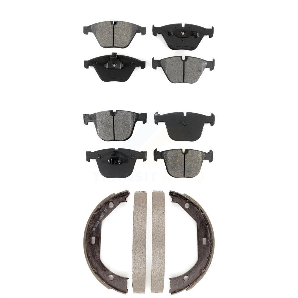 Transit Auto KSN-100740 Disc Brake Pad for 2008-2013 BMW 1 Series M, BMW M3 - Front and Rear