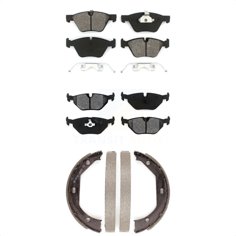 Transit Auto KSN-100741 Disc Brake Pad for 1997-2003 BMW 525i, BMW 528i - Front and Rear