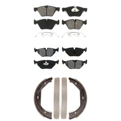 Transit Auto KSN-100741 Disc Brake Pad for 1997-2003 BMW 525i, BMW 528i - Front and Rear