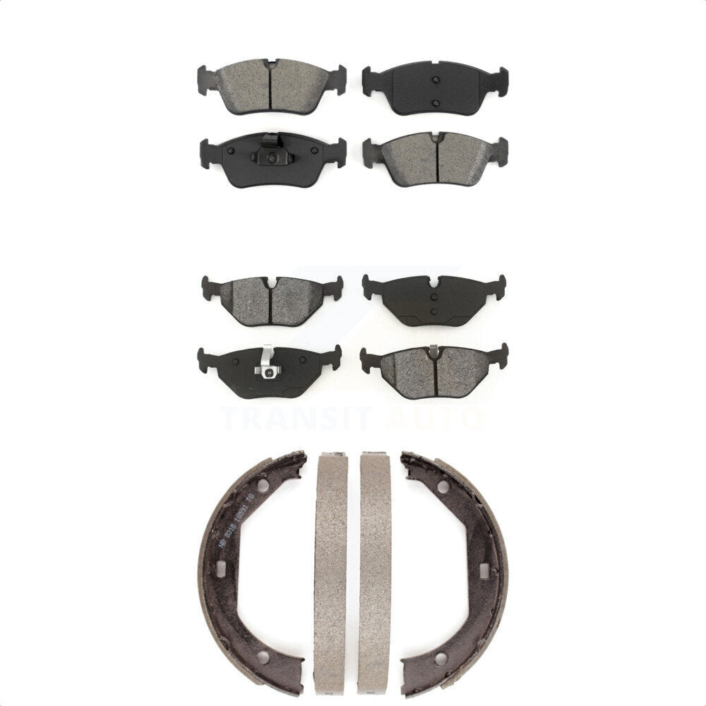 Transit Auto KSN-100742 Disc Brake Pad for 2001-2005 BMW 325xi - Front and Rear